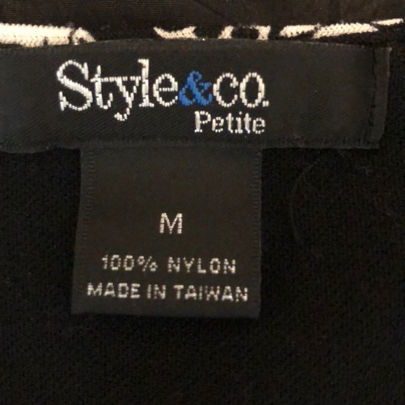 Style& Co women’s blouse medium petite - Picture 6 of 7